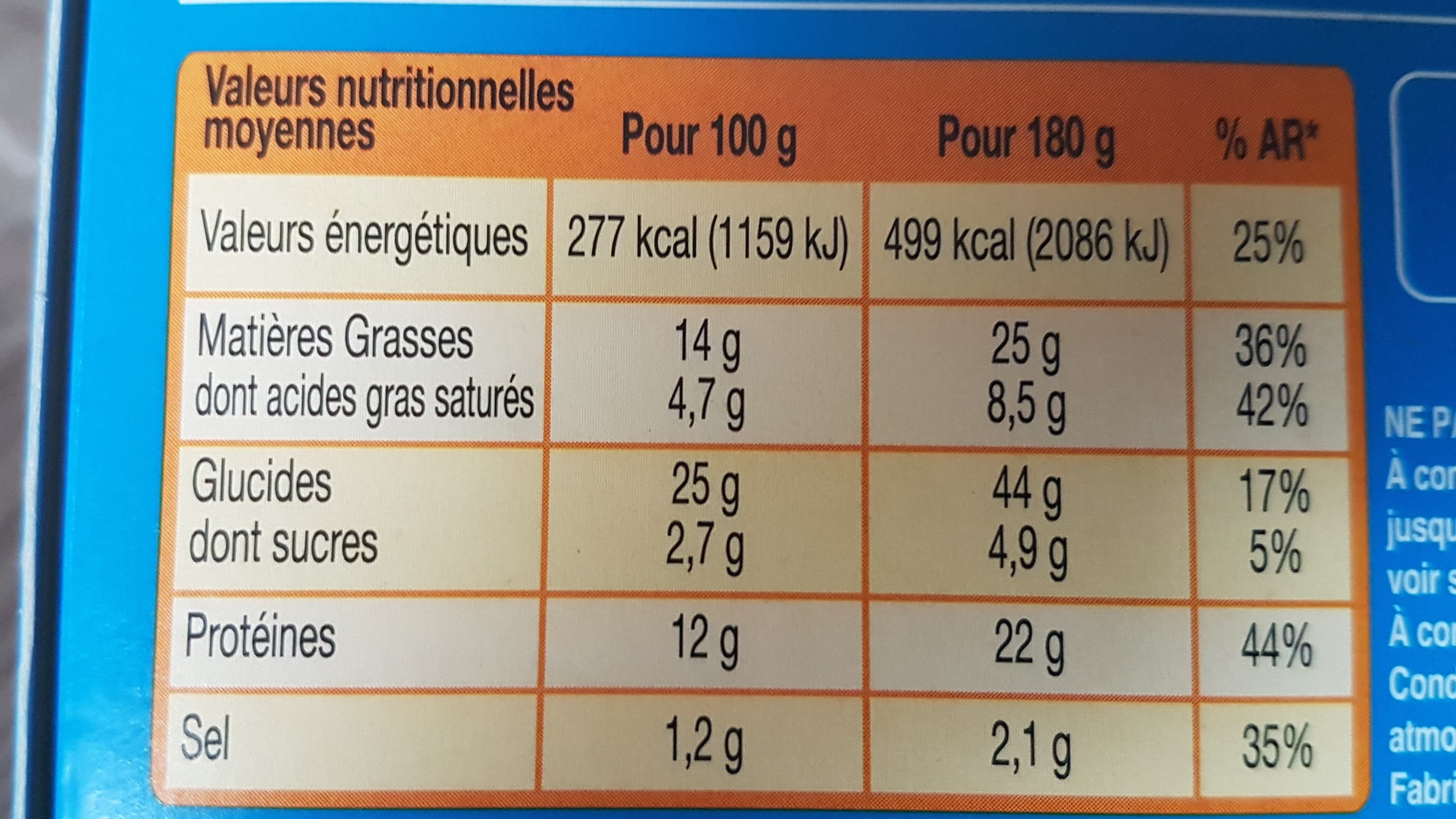 Daunat Le burger a la francaise packshot