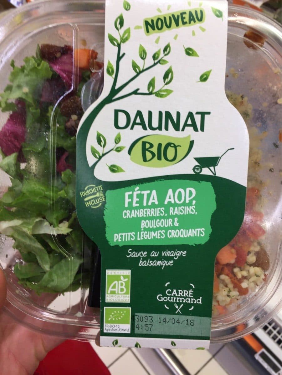 Daunat Salade feta aop bio packshot