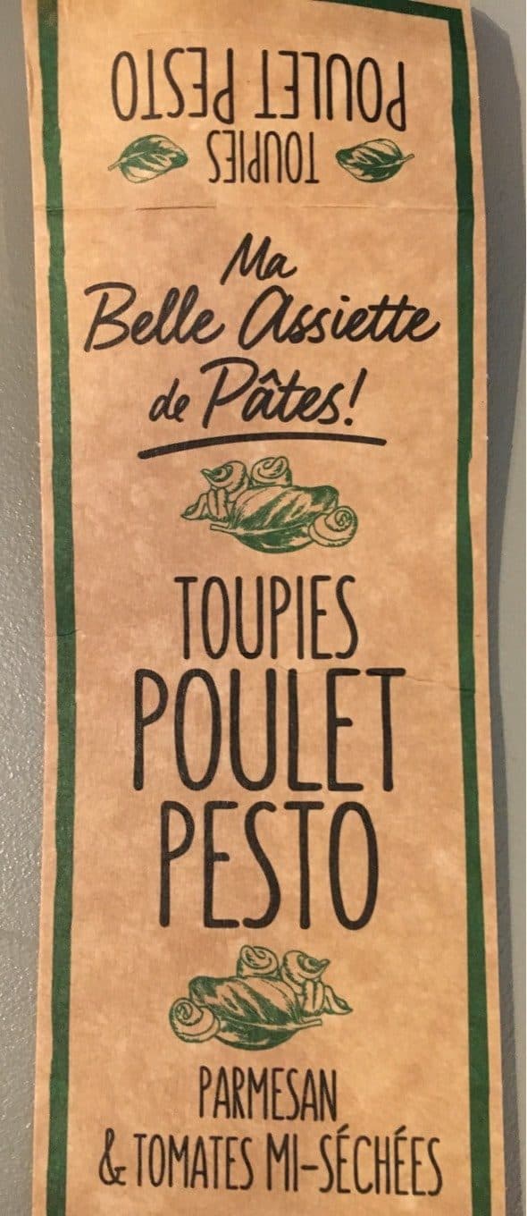 Daunat Toupies poulet pesto packshot