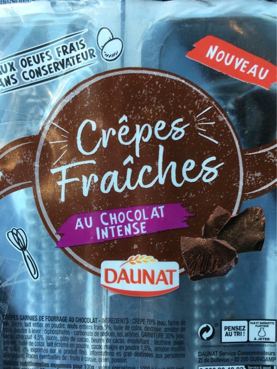 Daunat Crepes fraiches packshot