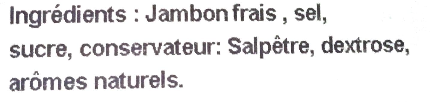 Michel Dupuy Jambon de bayonne packshot
