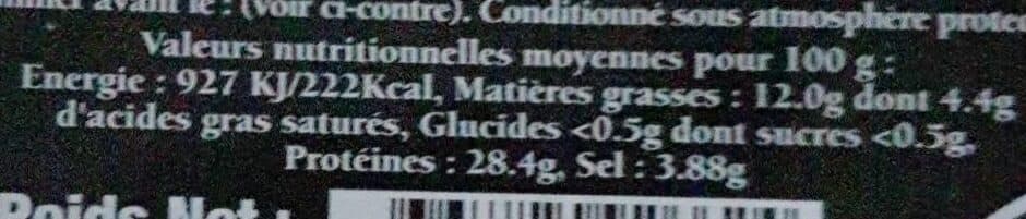 Michel DUPUY Jambon de Bayonne 6 Tranches packshot