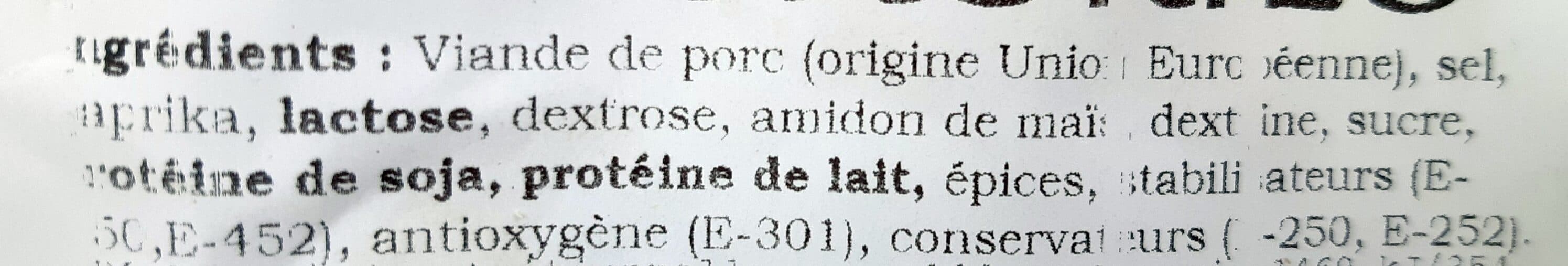 Michel Dupuy Chiffonnade de chorizo packshot