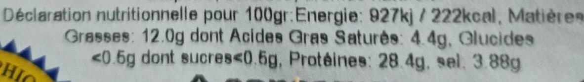 Open Food Facts Jambon de Bayonne IGP packshot