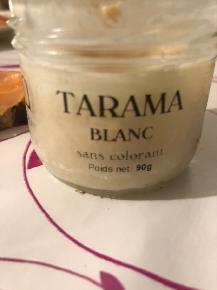 Open Food Facts Tarama blanc packshot