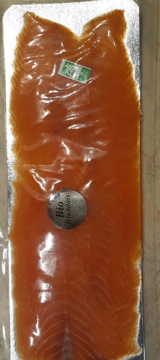 Pierre Neau Saumon irlandais fume bio packshot
