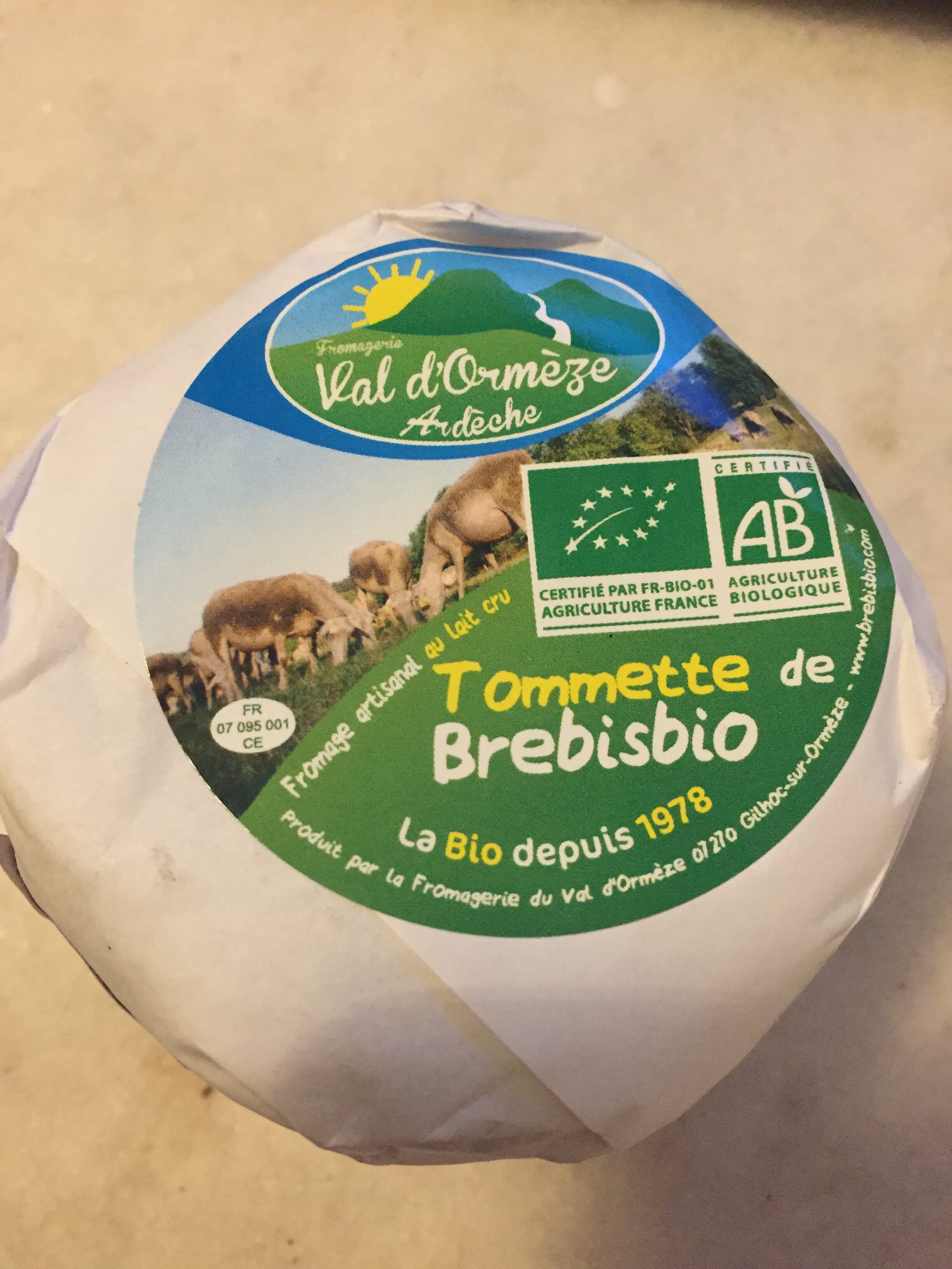 Open Food Facts Tommette Brebis packshot