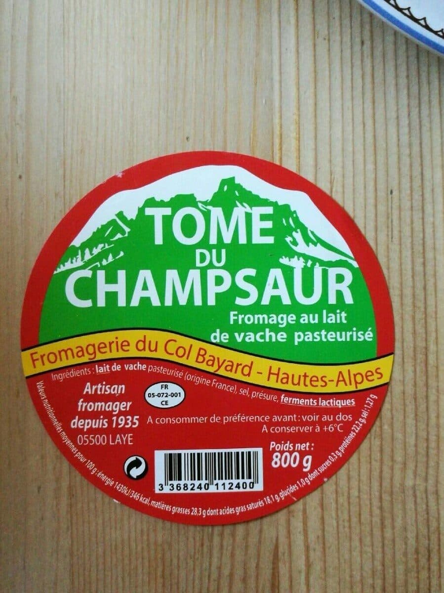 Open Food Facts Tome Du champsaur packshot