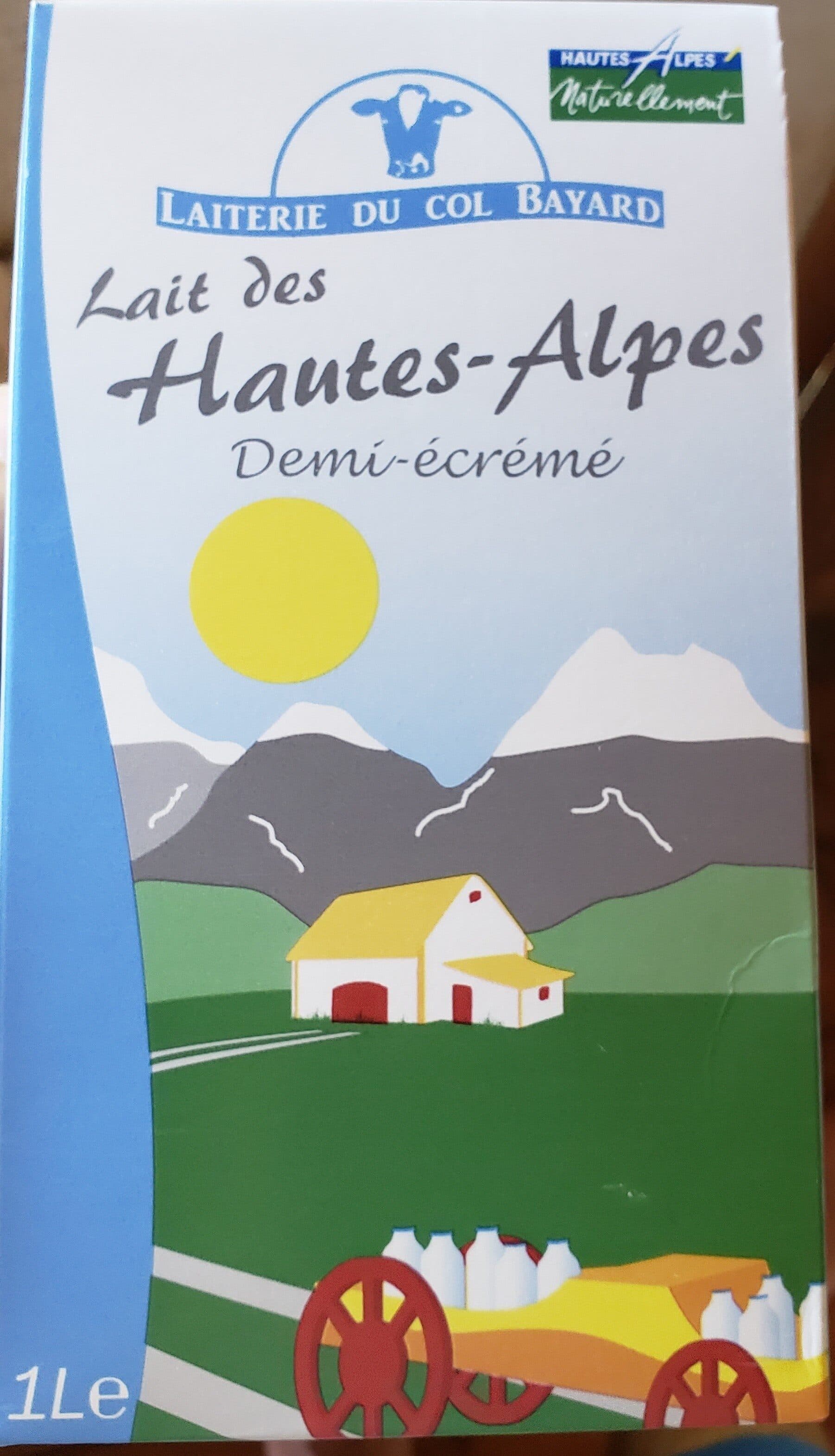 laiterie du col bayard Lait Des Alpes x6 packshot