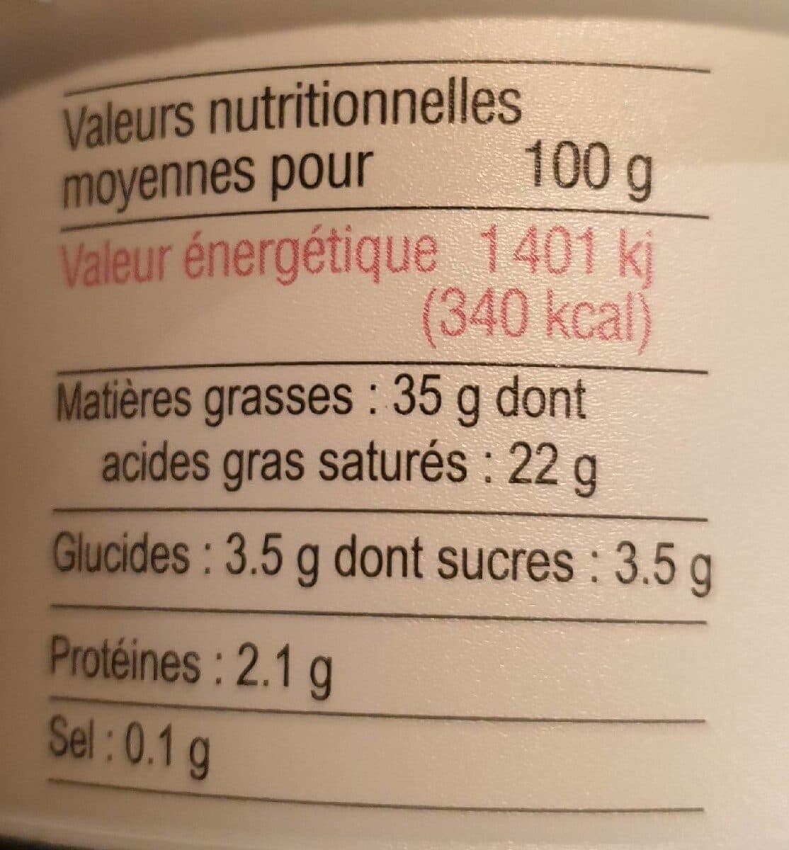 Open Food Facts Crème Douce Epaisse packshot