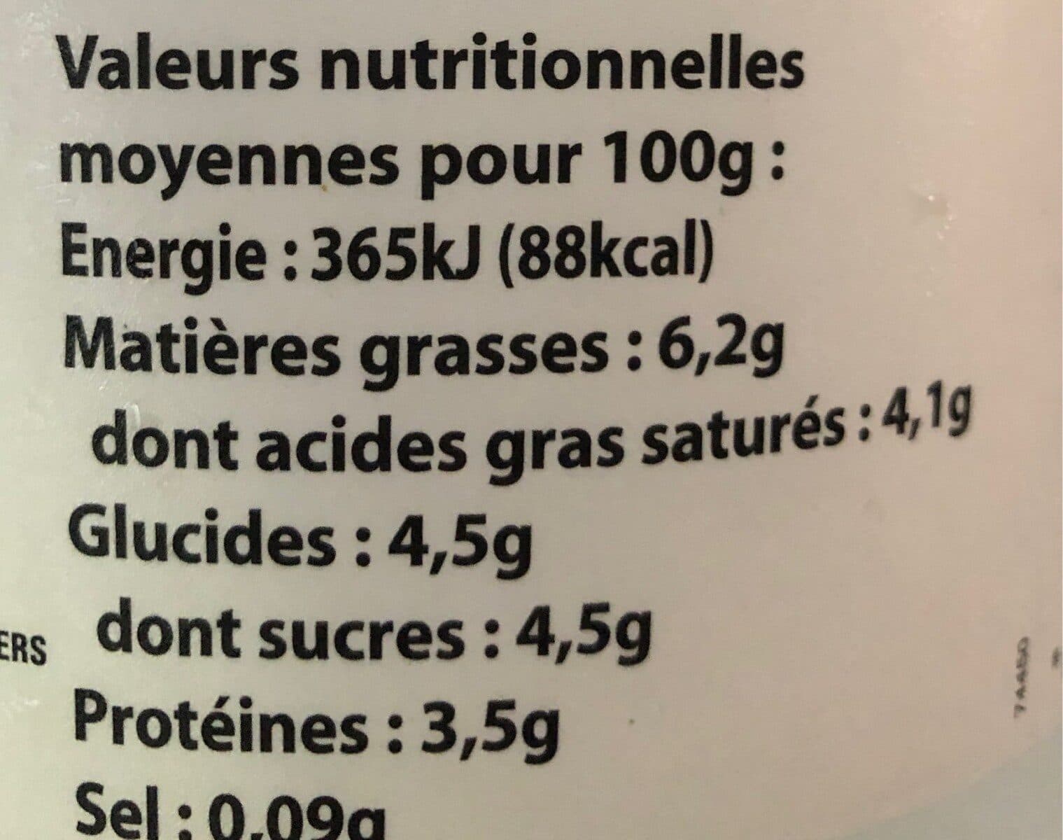 Hautes Alpes Naturellement Fromage blanc de campagne au lait des Alpes packshot