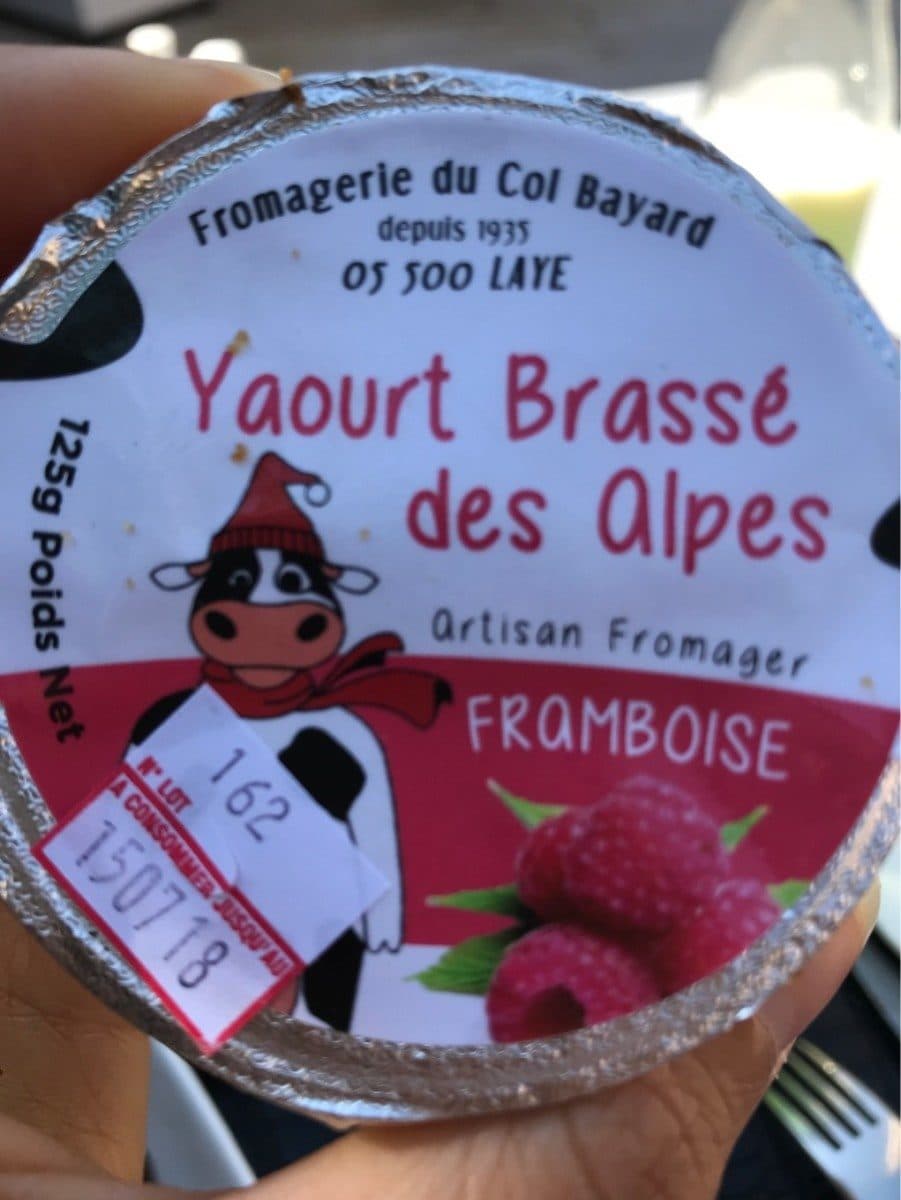 Fromagerie du Col Bayard Yaourt brassé des Alpes packshot
