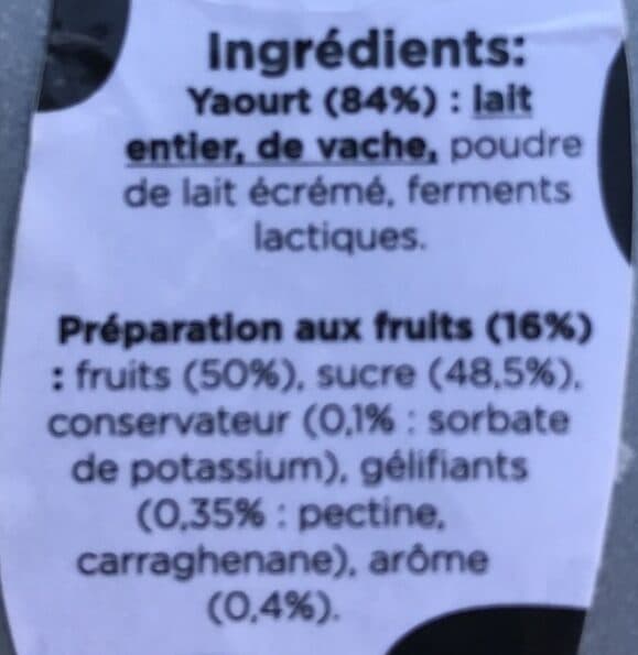 Fromagerie du Col Bayard Yaourt brassé des Alpes packshot