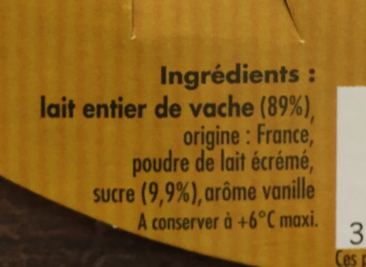 Open Food Facts Yaourt brassé des alpes packshot