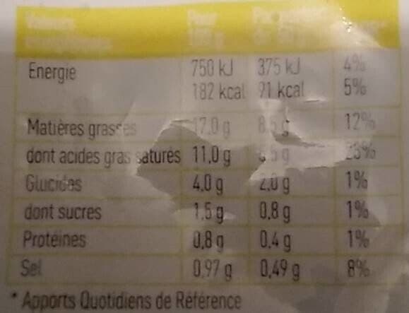 La P'tite Sauce du Poissonnier Sauce Beurre Citron packshot