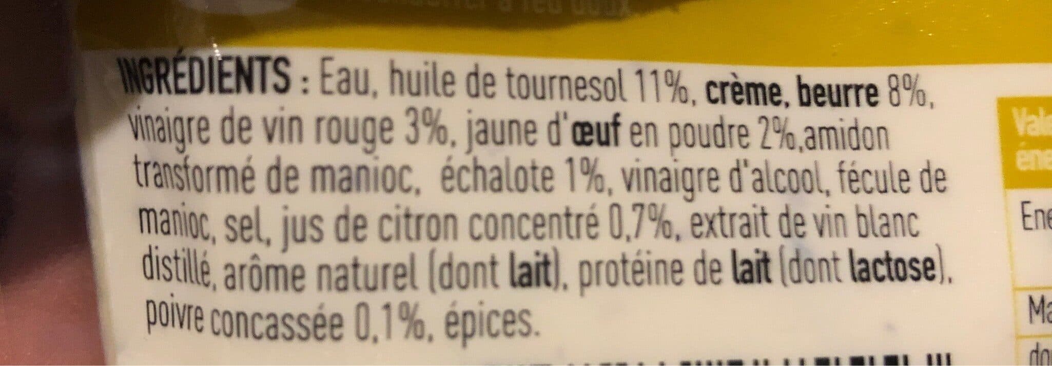 La P'tite Sauce du Poissonnier Sauce hollandaise au poivre mignonnette packshot