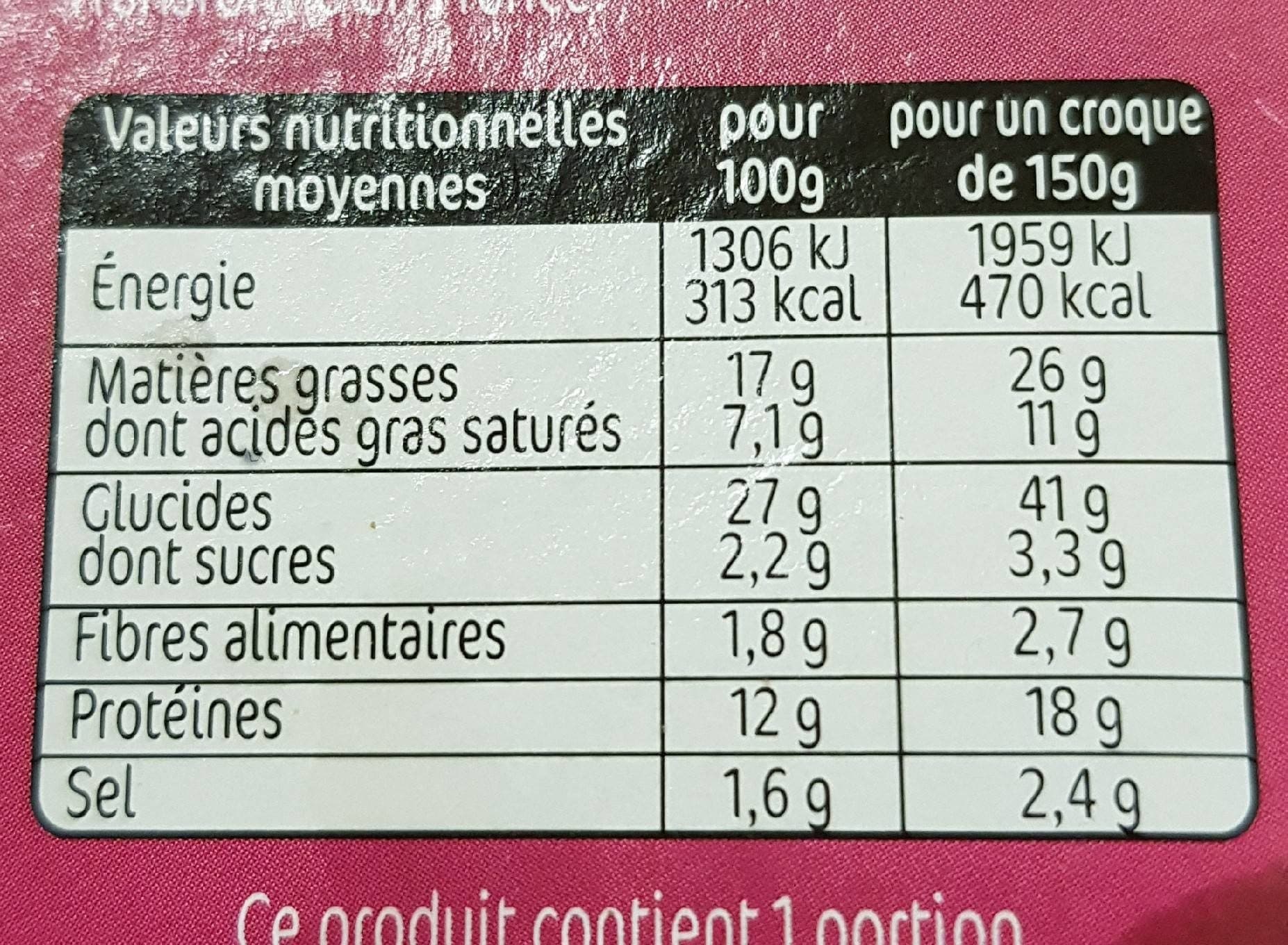 Entracte Crousti Croc packshot