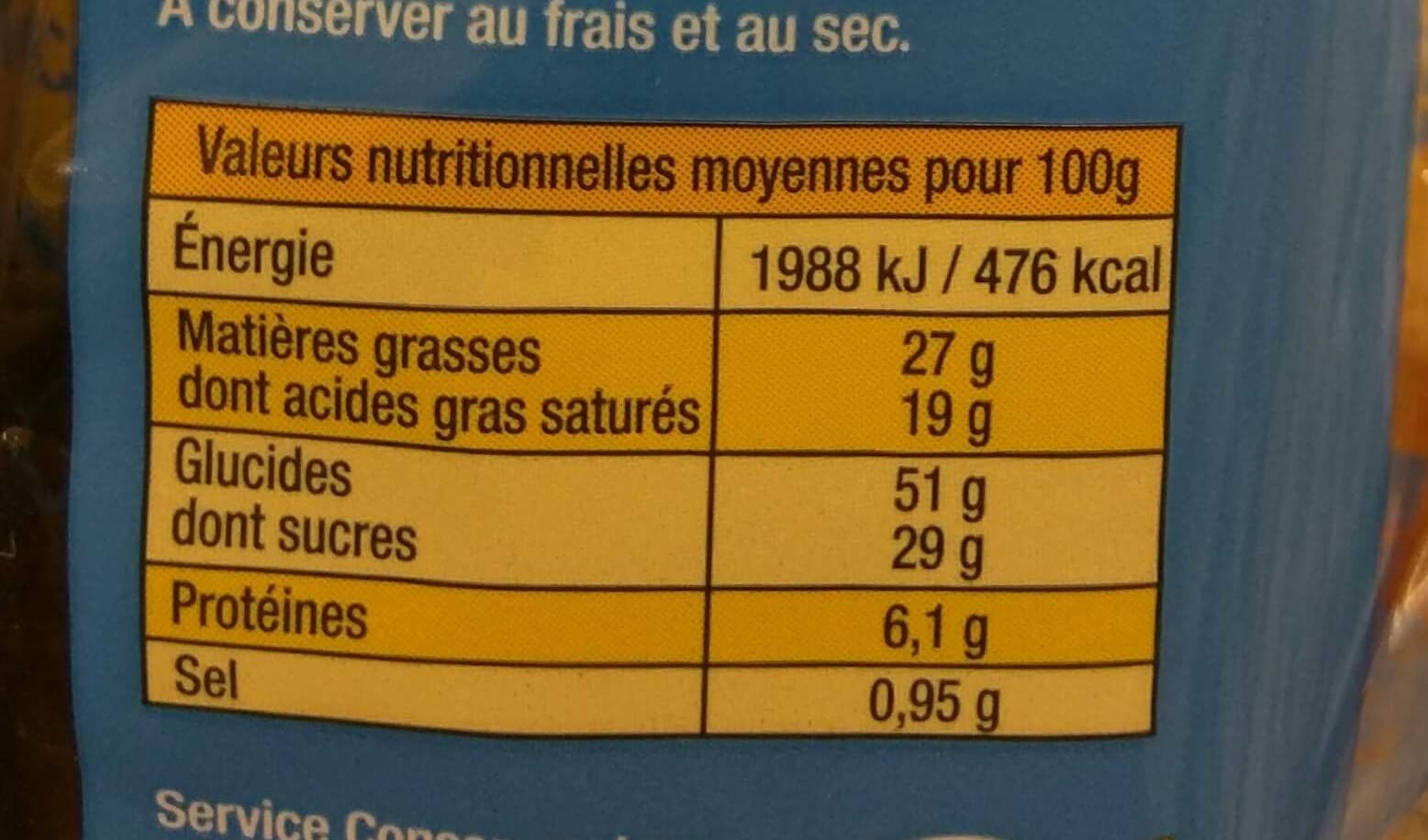 Armor Délices La Madeleine d'Armor Pur Beurre packshot