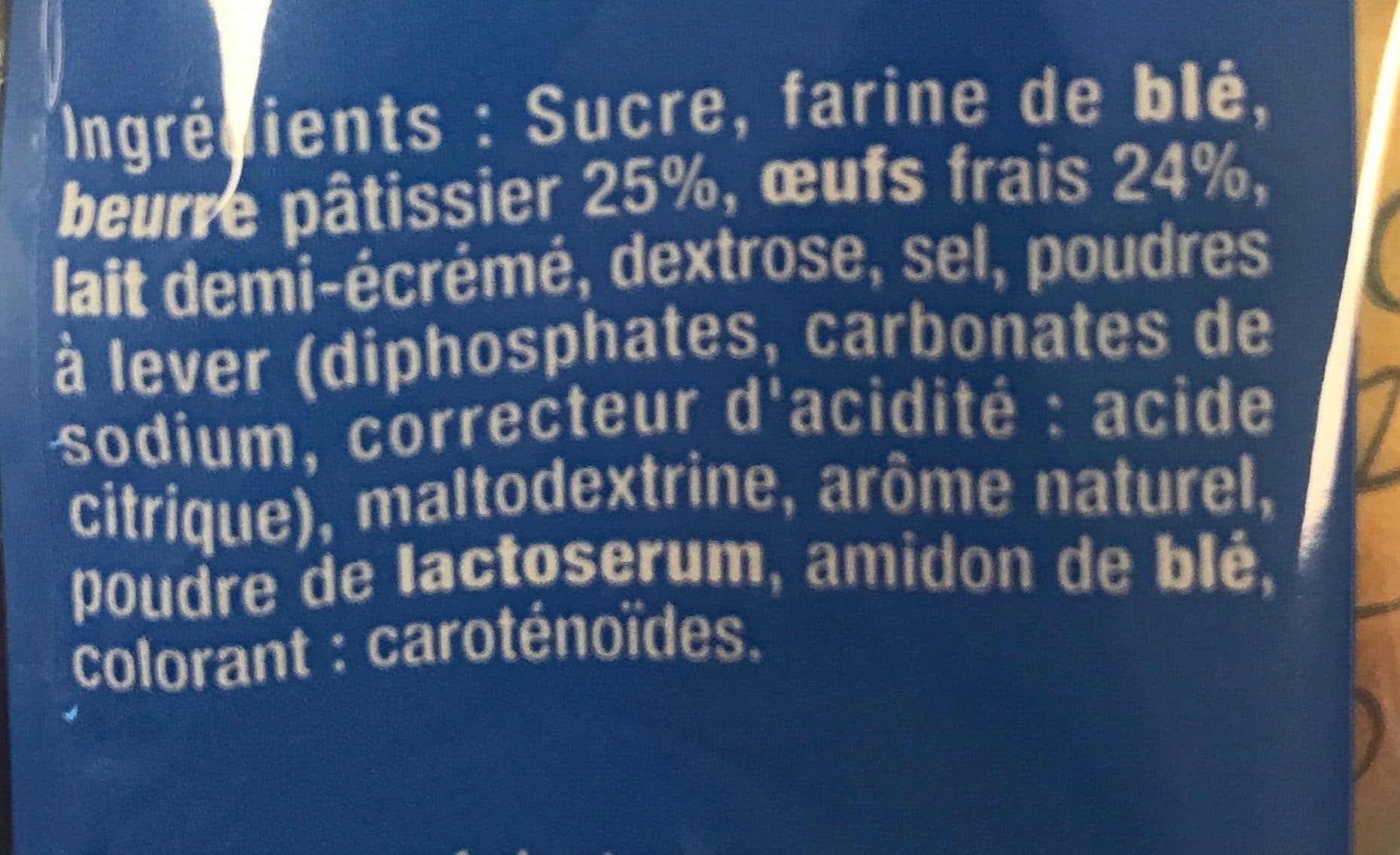 Armor Délices La Madeleine d'Armor pur beurre packshot