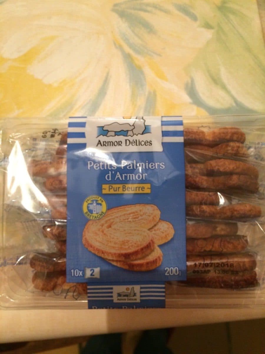 Armor Délices Petits Palmiers d'Armor packshot