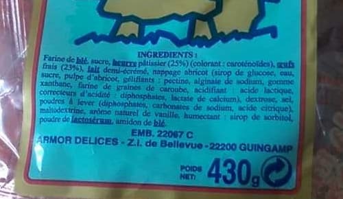 Armor Délices La madeleine d'Armor packshot