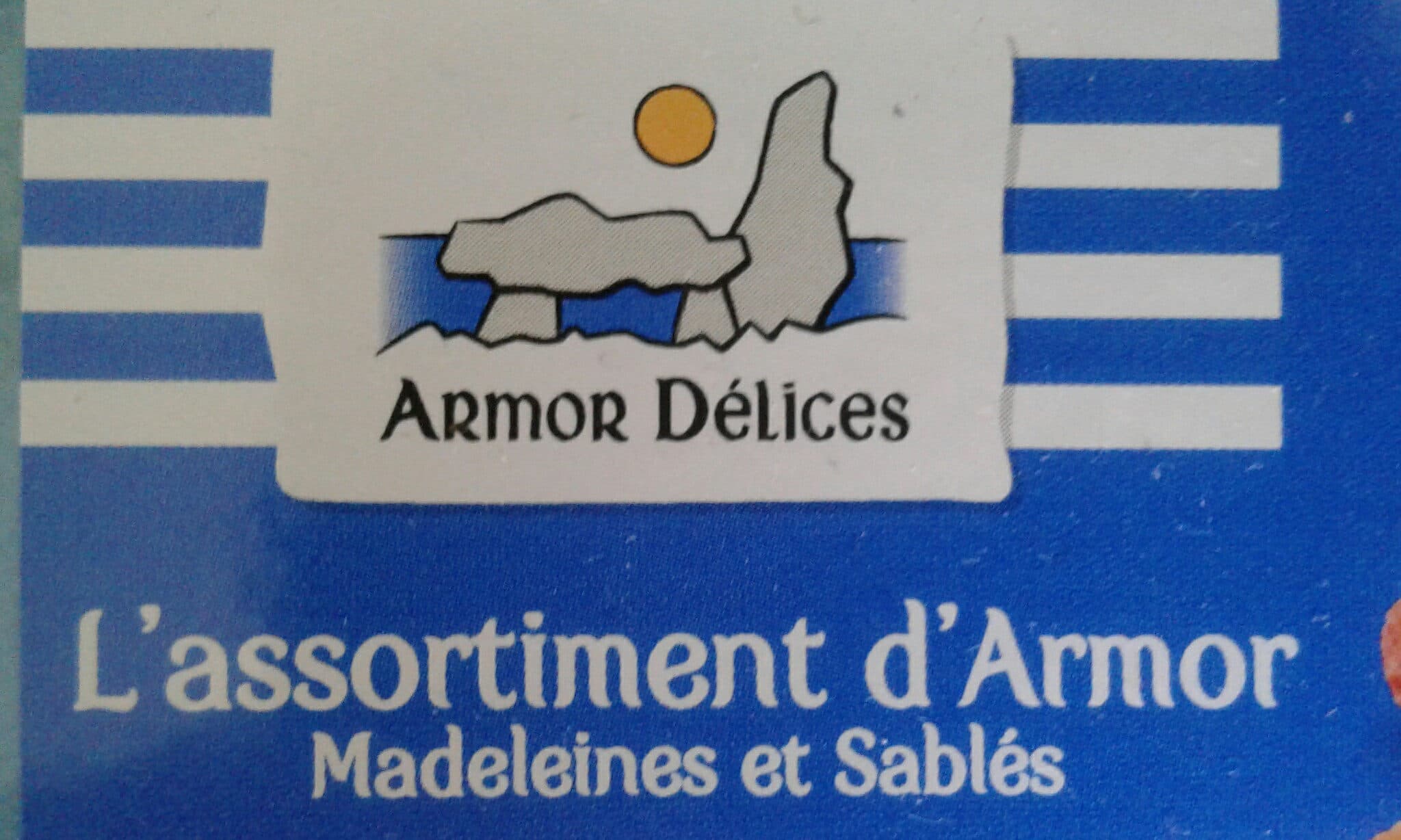 Armor Délices 1 / 4 Tine Assortiment D'armor - Sablés / Madeleines packshot