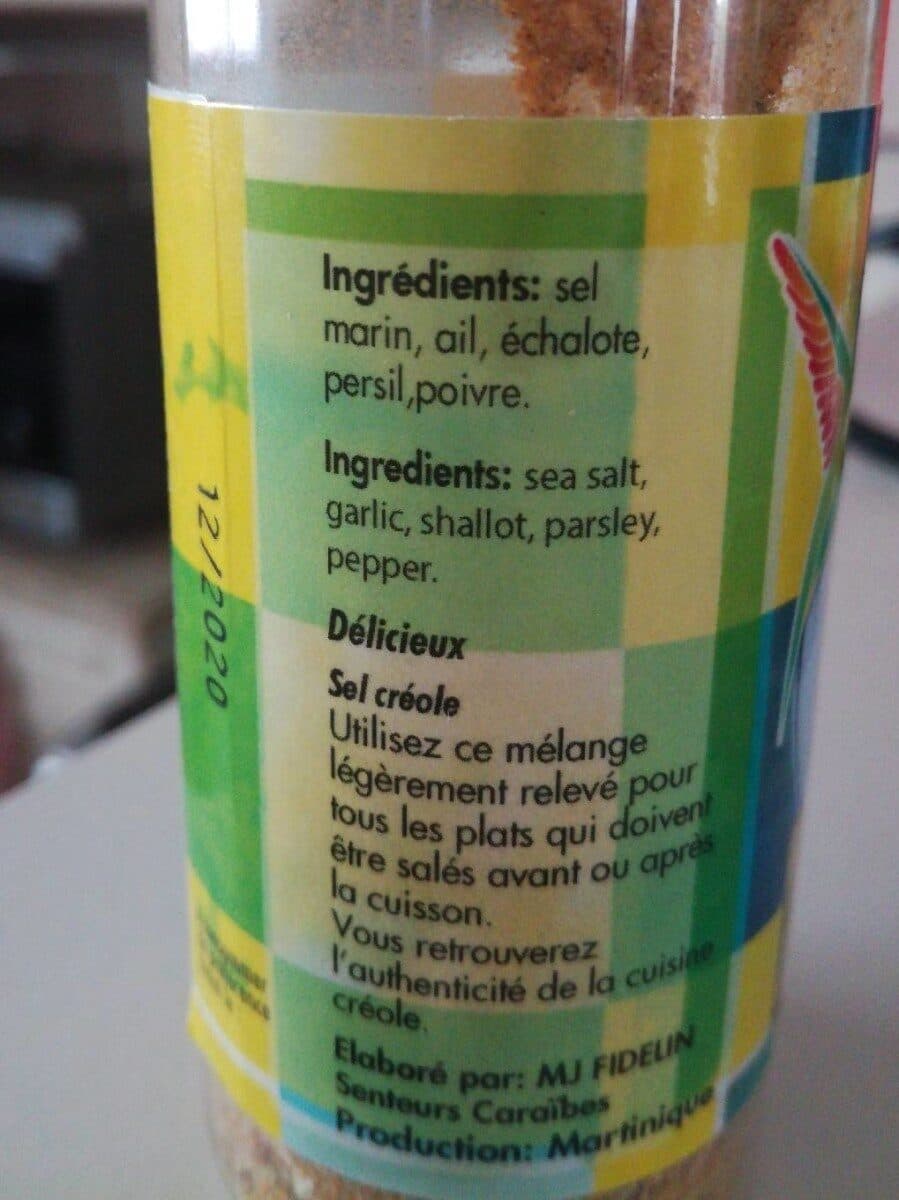 Open Food Facts Sel créole packshot