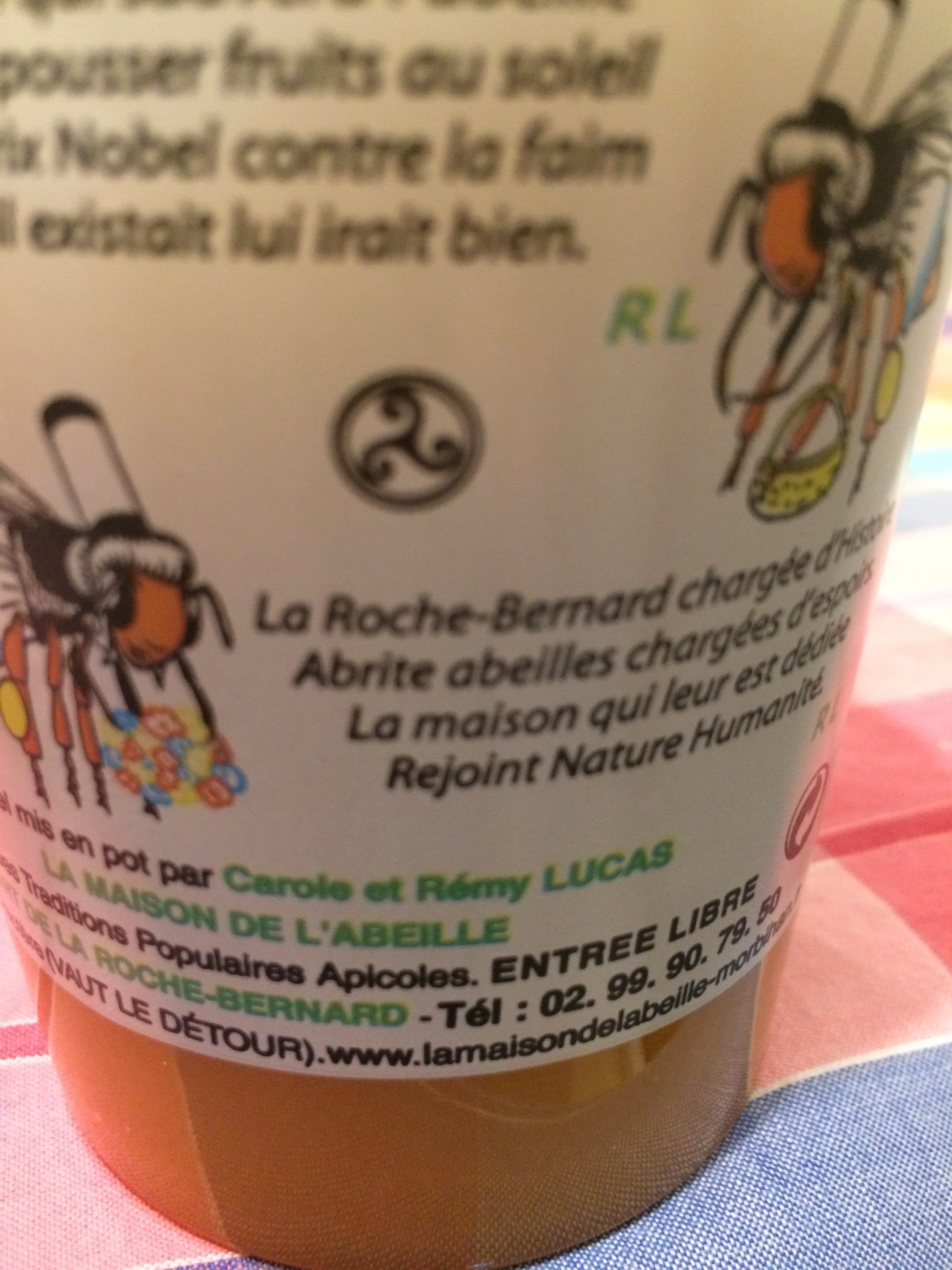 Miel de Bretagne La maison de l’abeille packshot