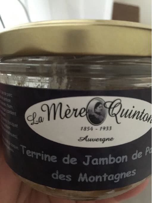 La Mere Quinton Terrine De Jambon De Pays Des Montagnes packshot