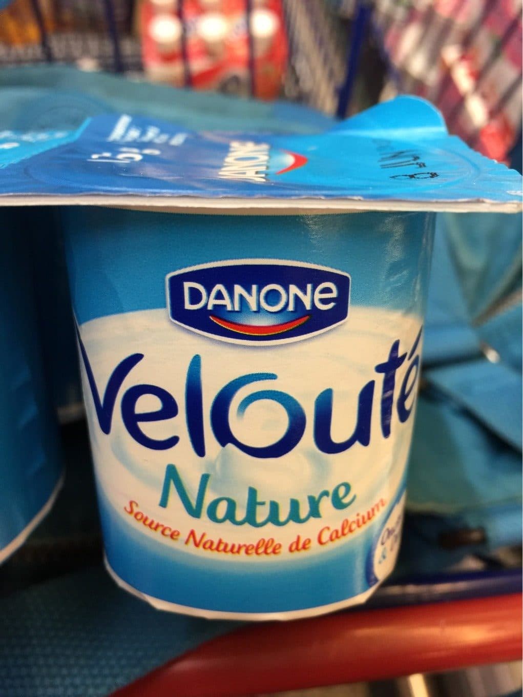 Danone Velouté packshot