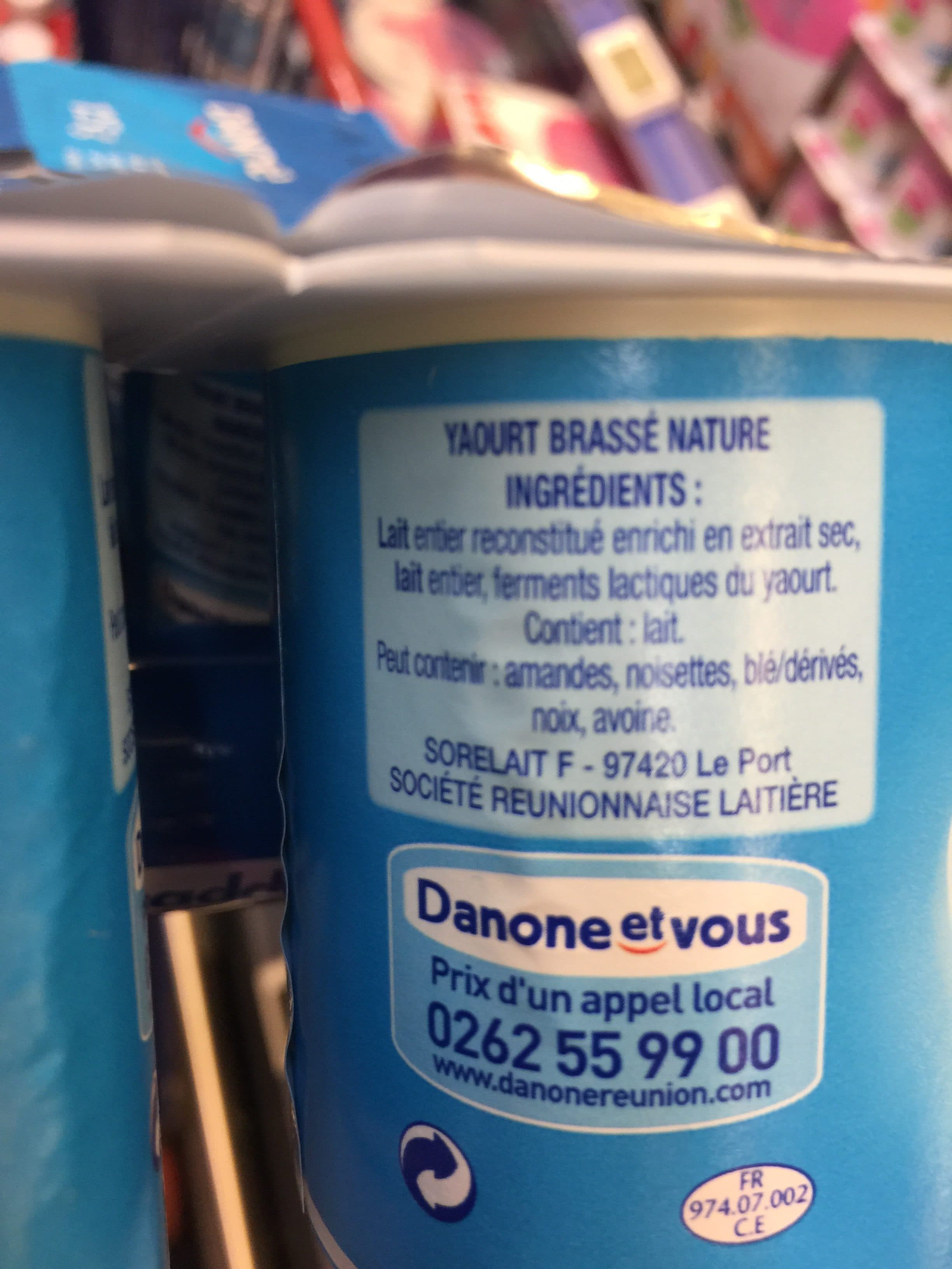 Danone Velouté packshot