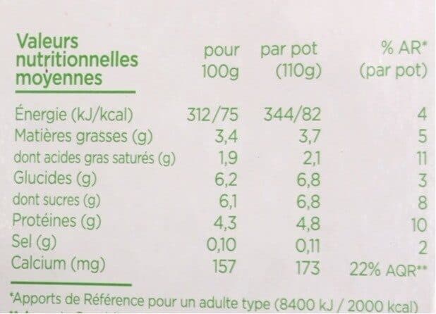 Danone Activa Nature 12110g packshot