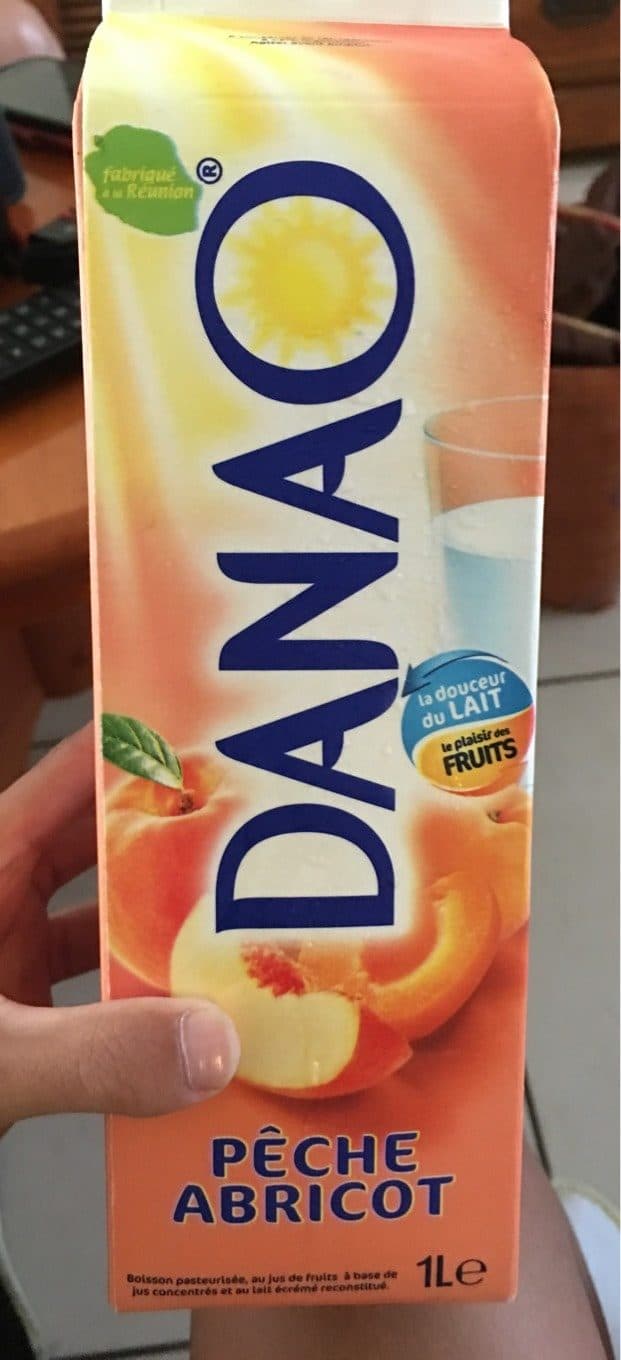 DANAO DANAO pêche abricot packshot