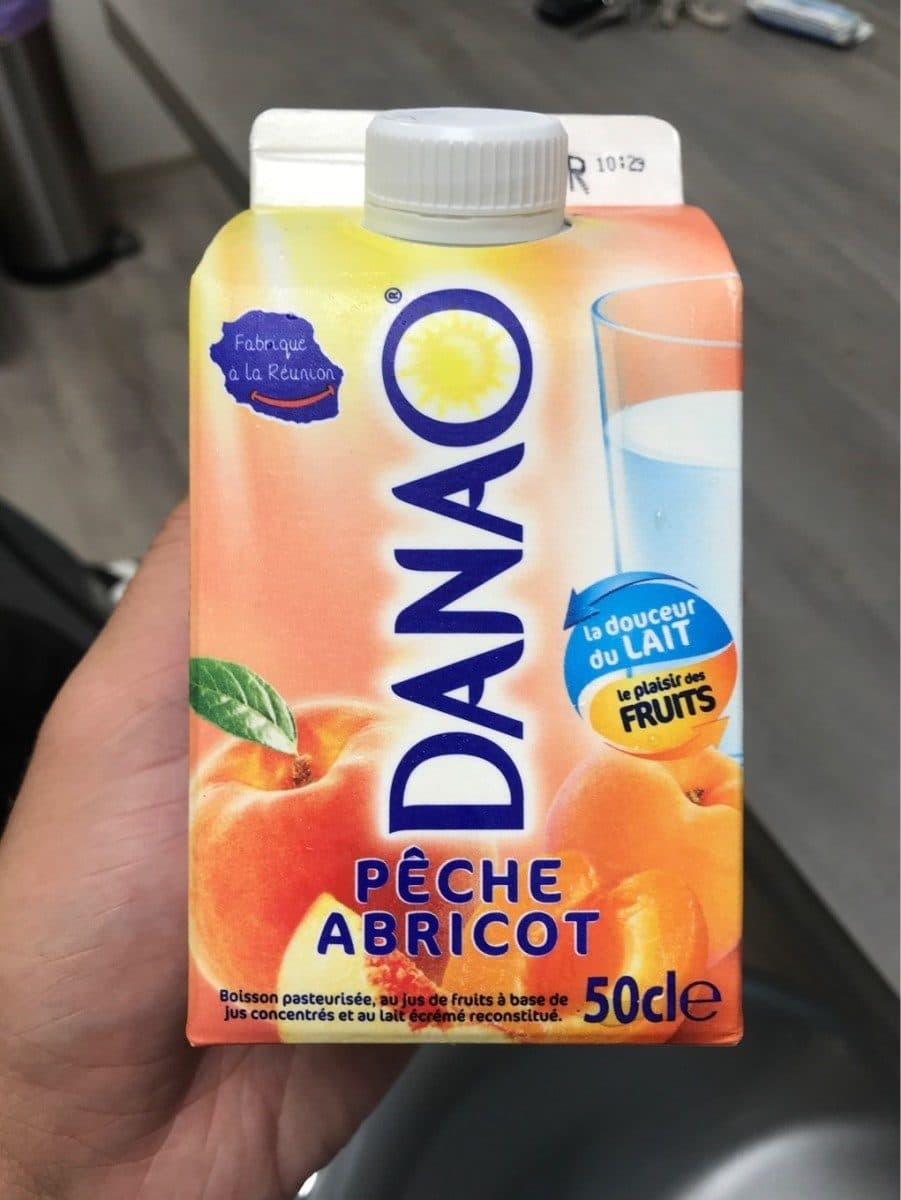 Danao Pêche Abricot packshot