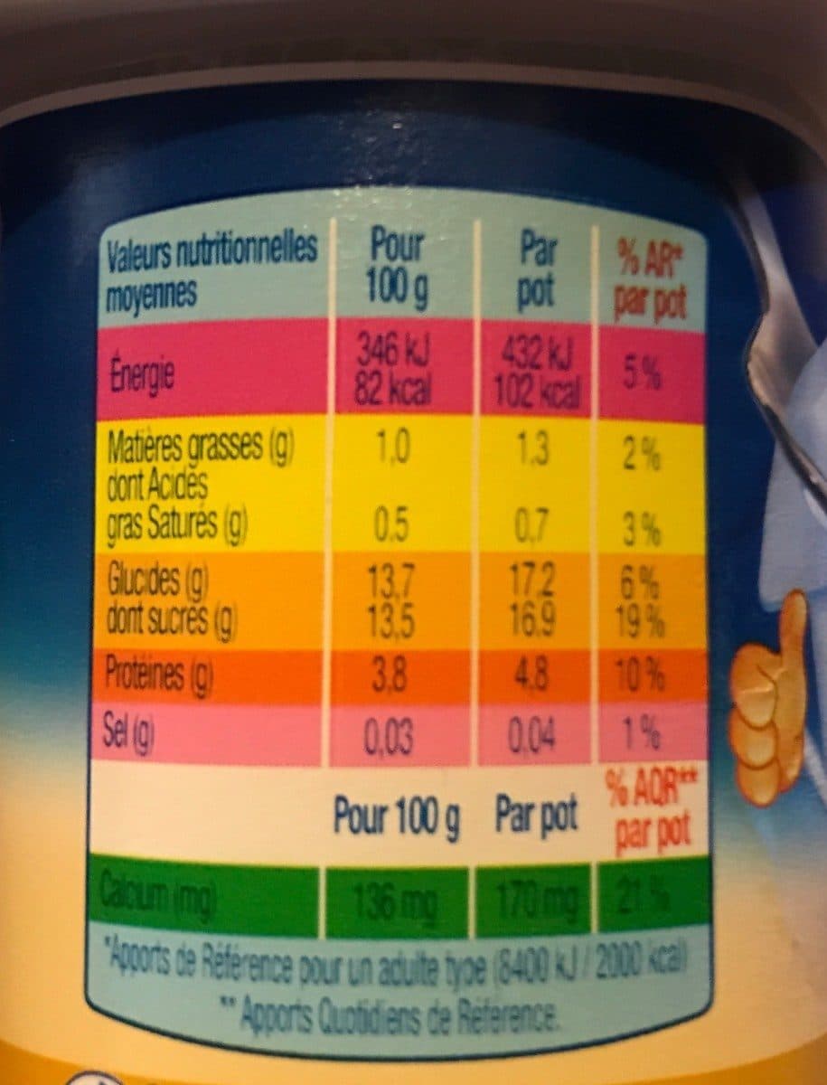 Danone Arômes Exotiques packshot