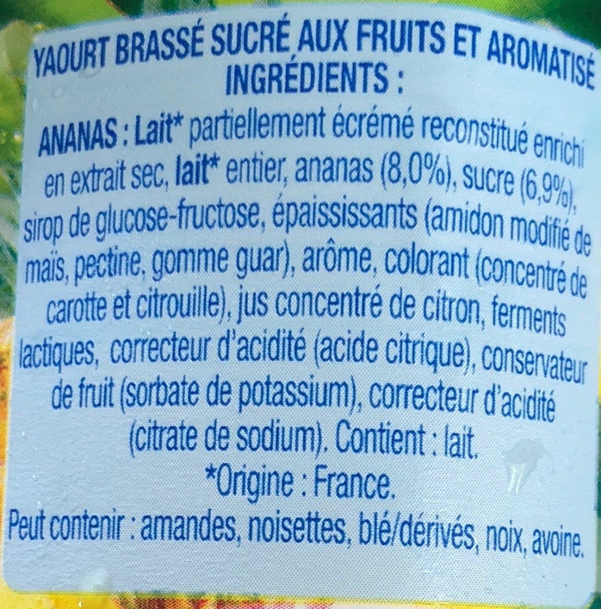 Danone Yaourt aux fruits cueillette 6 x packshot