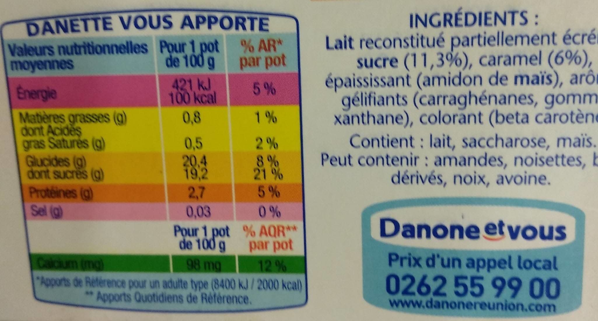 Danette Danette packshot