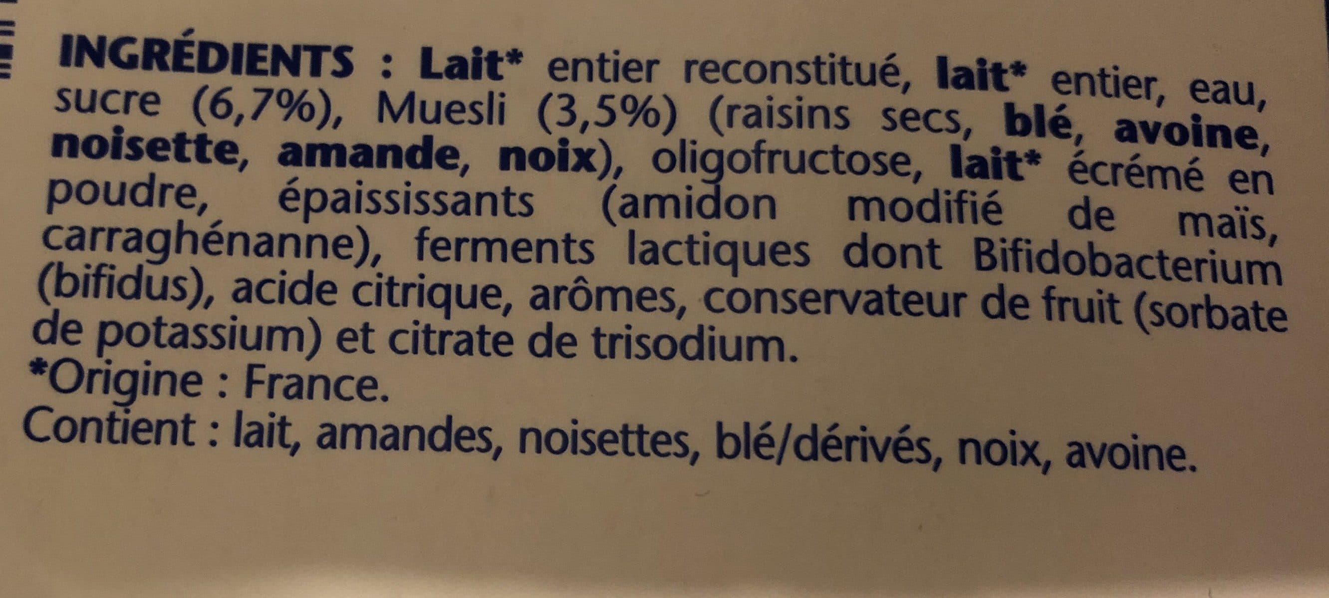 Activia Activia Muesli packshot