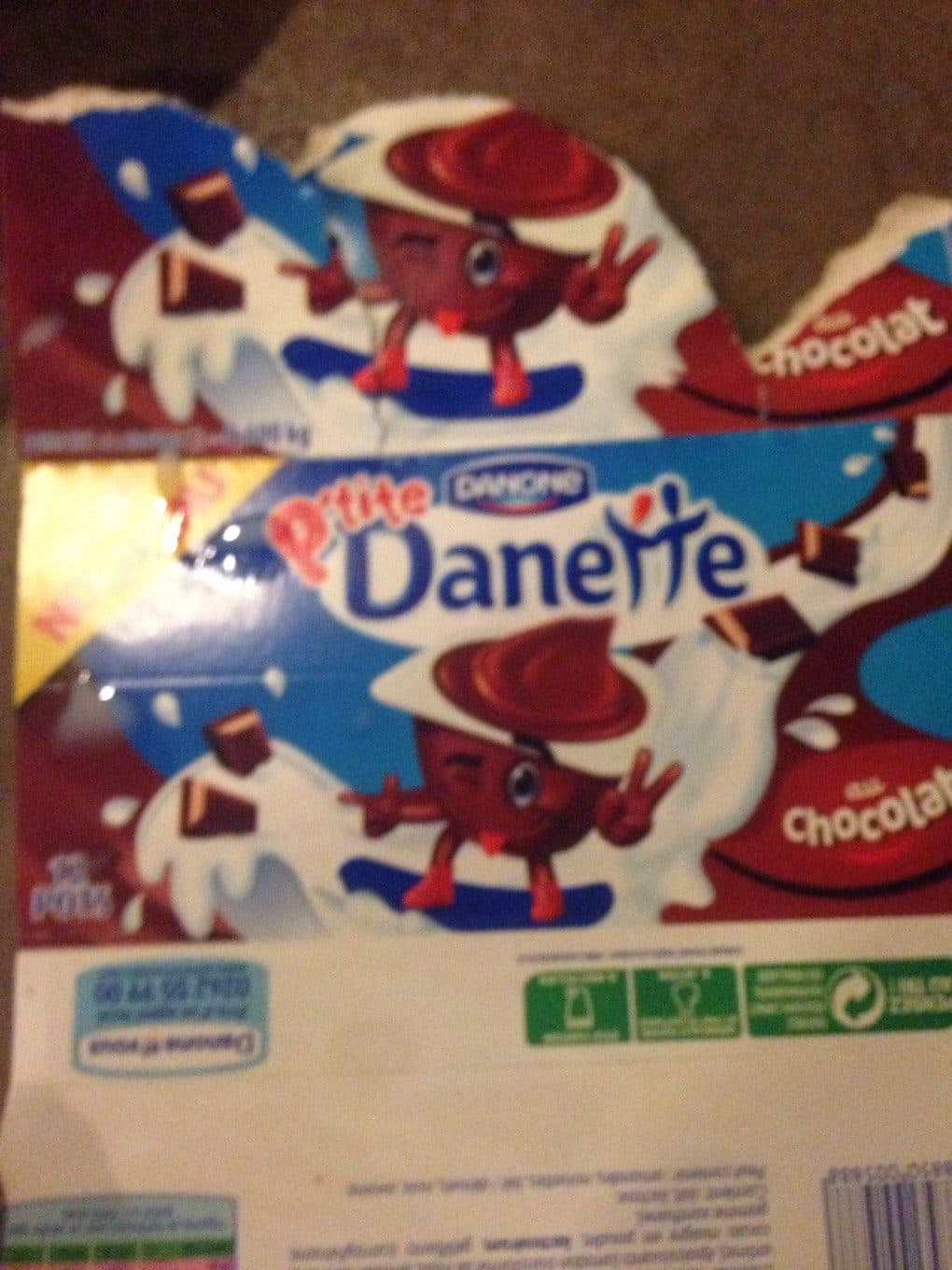Danette P'tite Danette Chocolat packshot