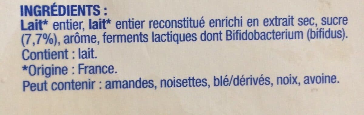 Danone Activia saveur citron packshot