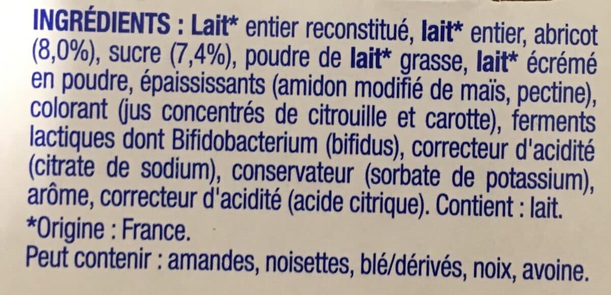 Activia Activia abricot packshot