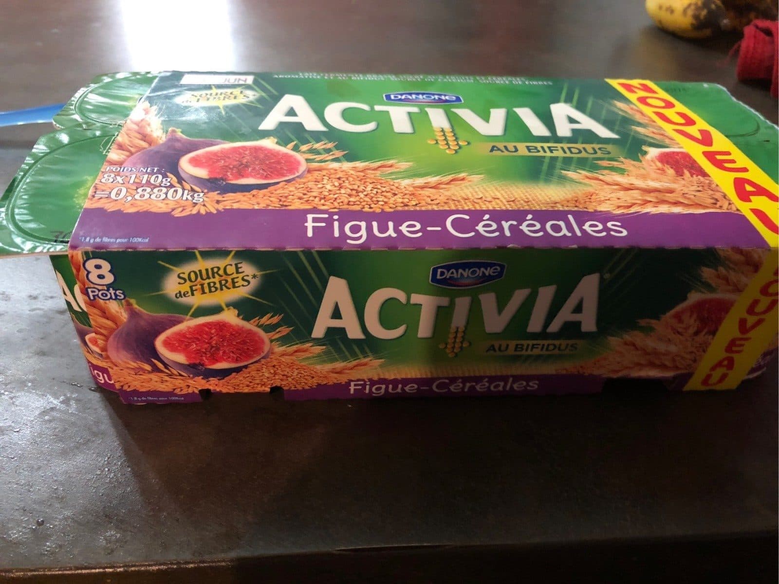 Activia Activia figue cereale packshot