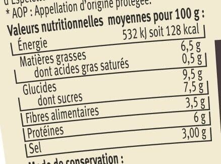 U Moutarde au poivron et au piment d'Espelette bocal de 210g packshot