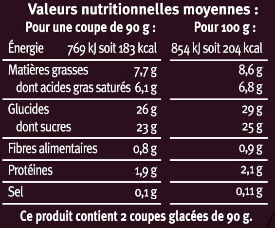 U Coupes glacées verre Panna Cotta - 2 x 90g packshot