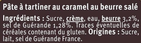 U Caramel au beurre salé au sel de Guérande , 220g packshot