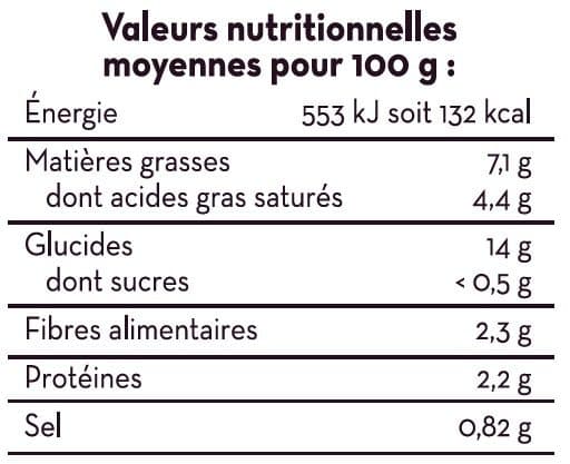 U Millefeuilles pomme de terre et champignons packshot