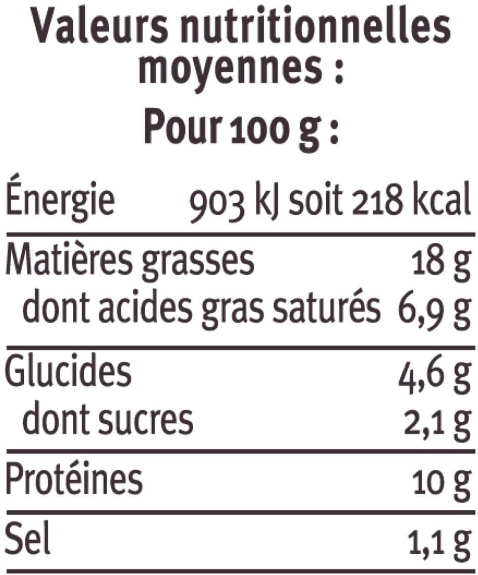 U Boudins blancs aux morilles - 2x125g packshot