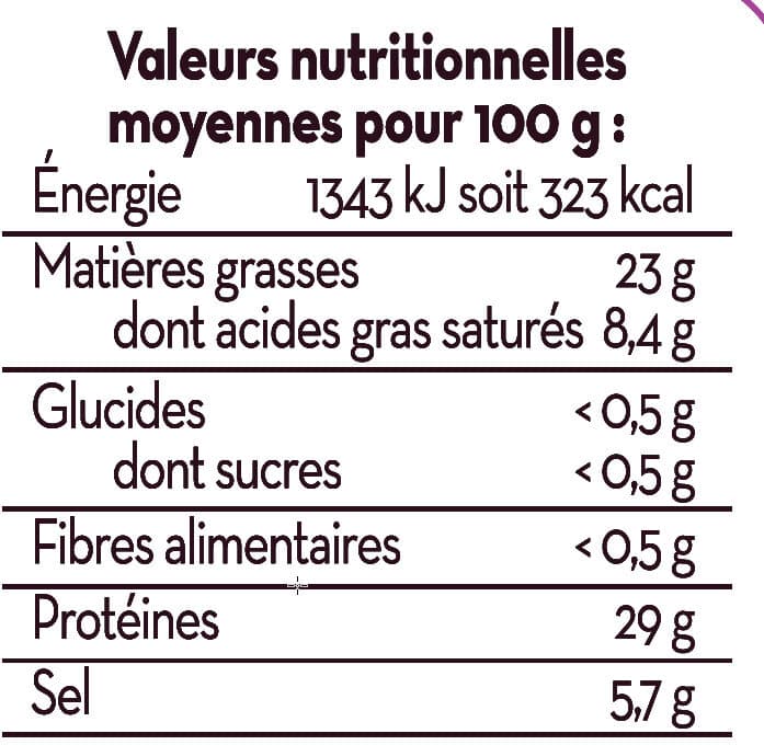 U Jambon de cebo Ibérique 24 mois , 80g packshot
