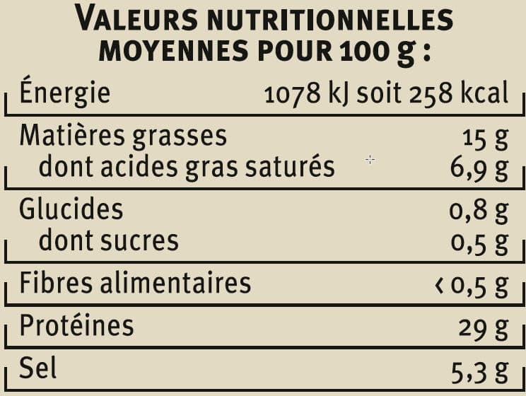 U Jambon de Bayonne packshot