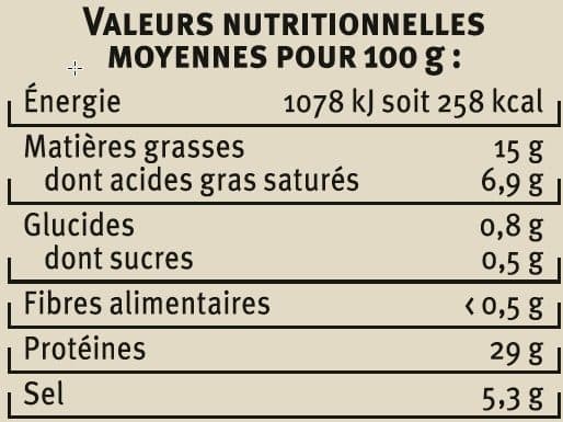 U Jambon de Bayonne packshot